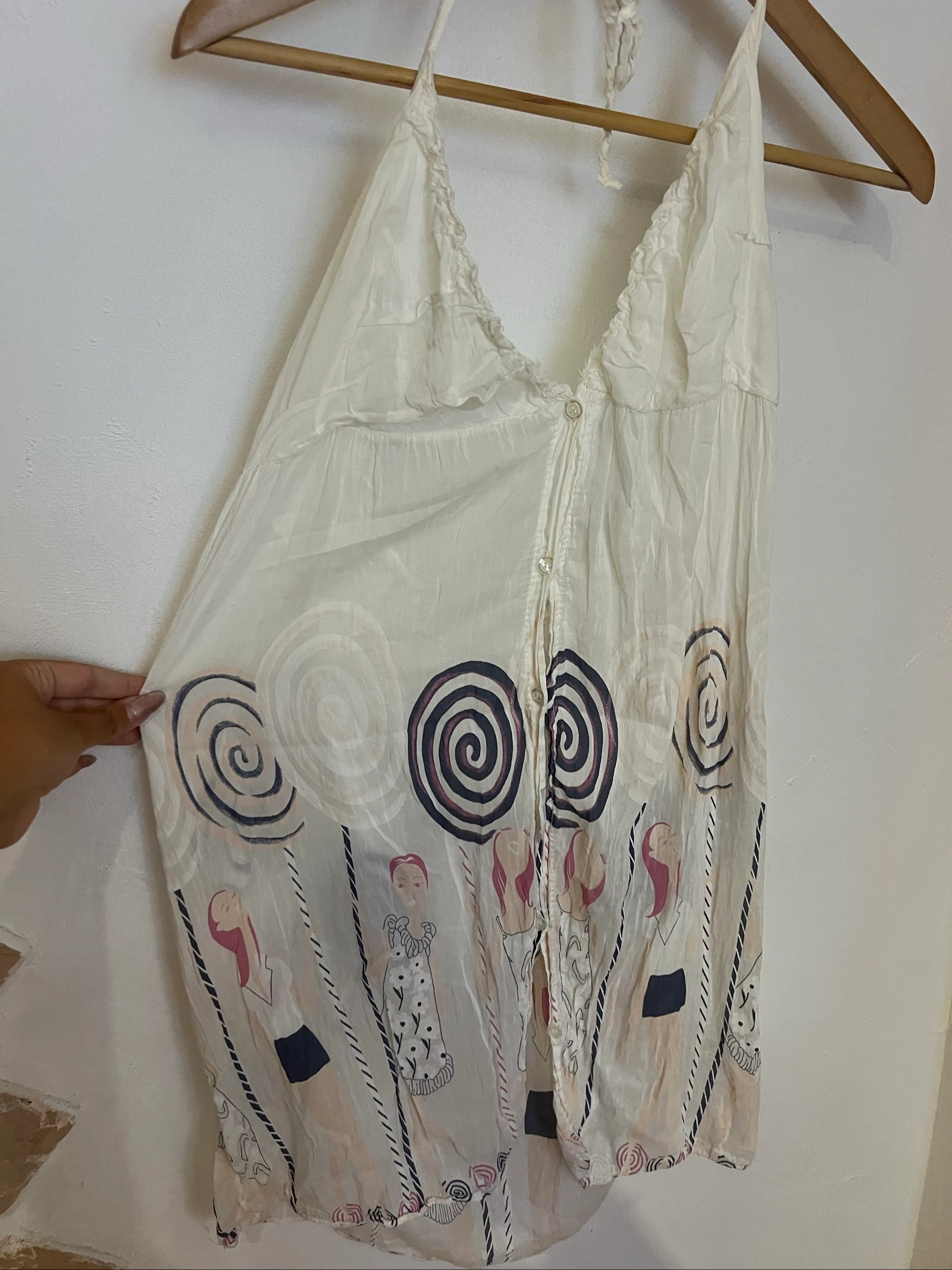 Y2k cotton voile tunic – photo 3